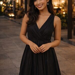 GAP Black Midi Dress